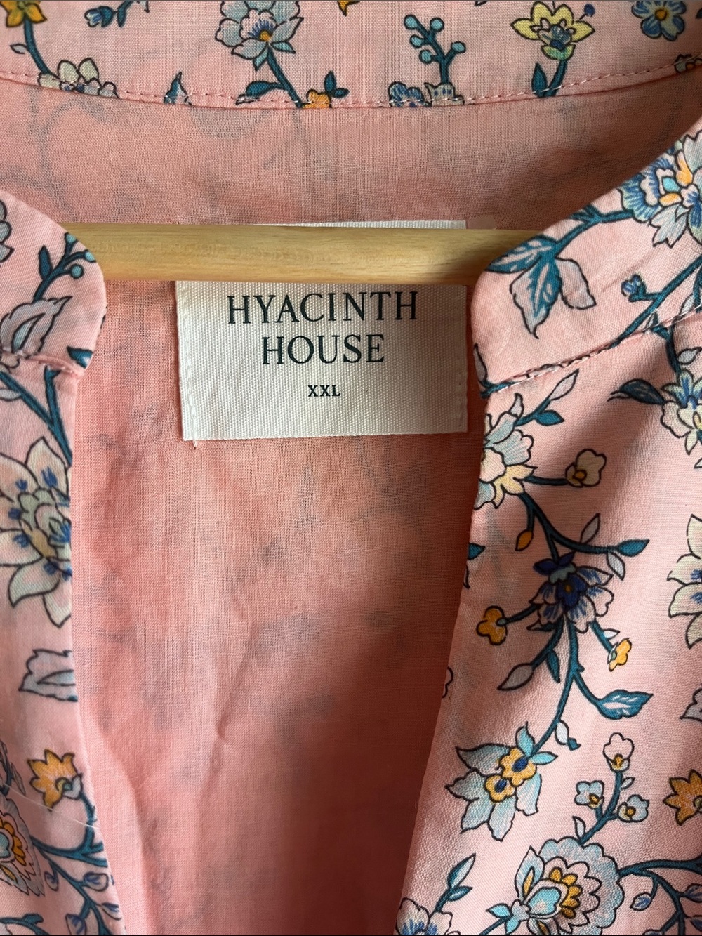NWT Hyacinth House Tuckernuck Lucille Floral Pink Drawstring Maxi Dress XXL - Picture 6 of 15